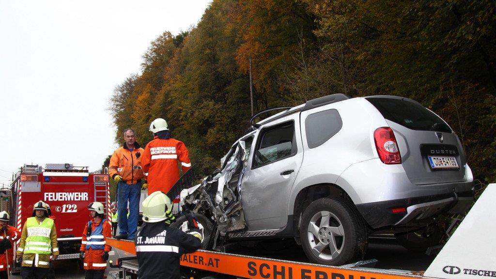 Crash in Bischofshofen