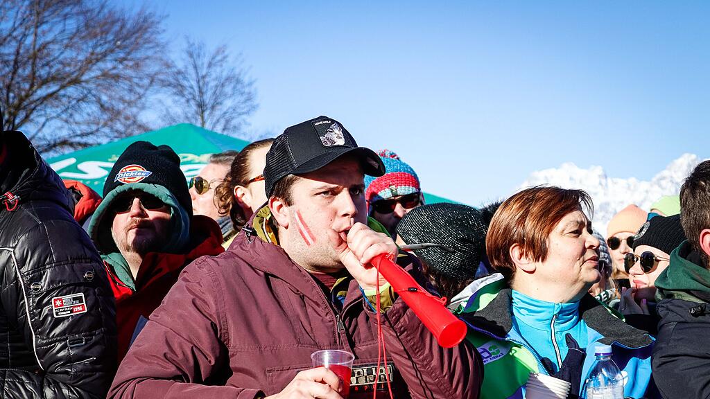 Die Stimmung beim 84. Hahnenkamm-Rennen!