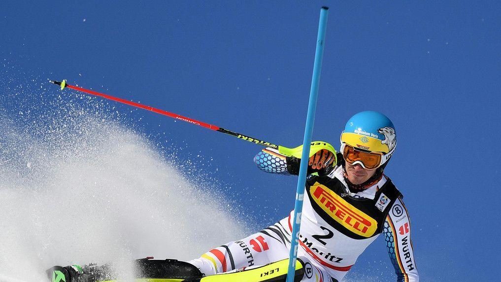 Slalom in St. Moritz