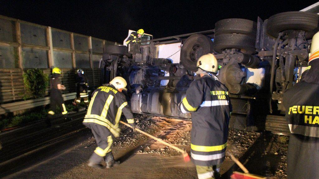 Verkehrsunfall Lkw Perg