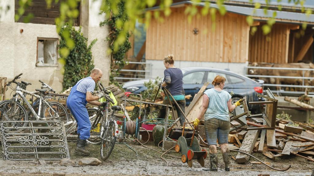 Unwettereinsätze in der Steiermark