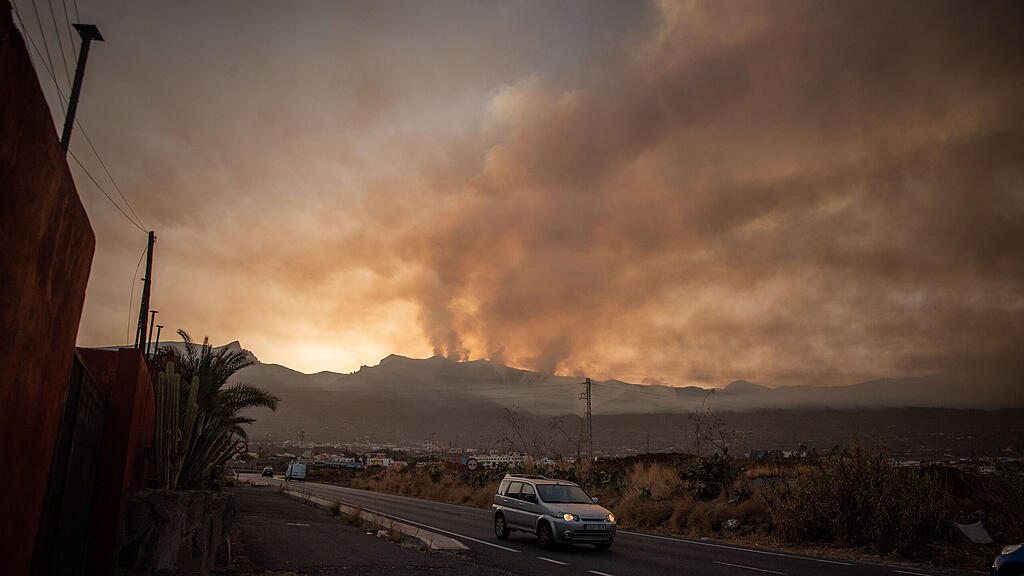 Waldbrand Teneriffa