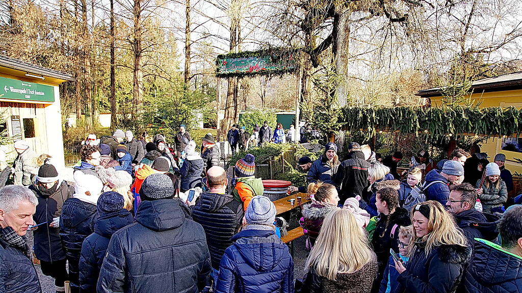 Tag der Krampusse in Hellbrunn