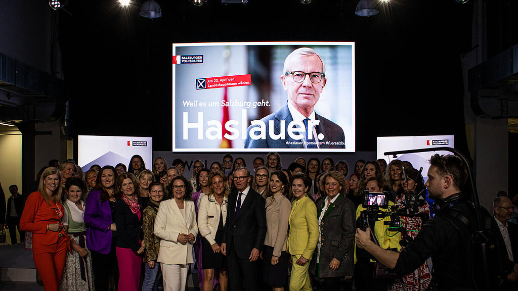 \u00d6VP Wahlkampfauftakt in Salzburg