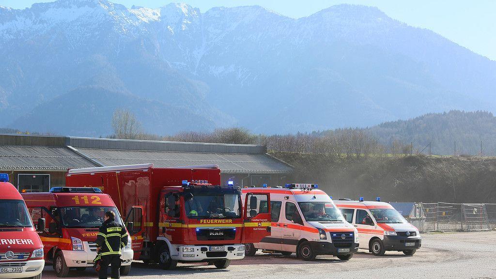 Dachstuhlbrand in Bad Reichenhall