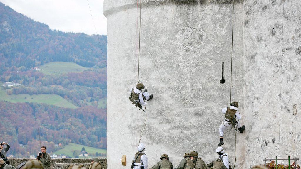 Bundesheer in Salzburg: Generalprobe I