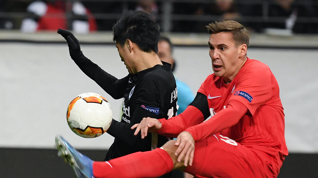 FC Salzburg, Frankfurt, Europa League