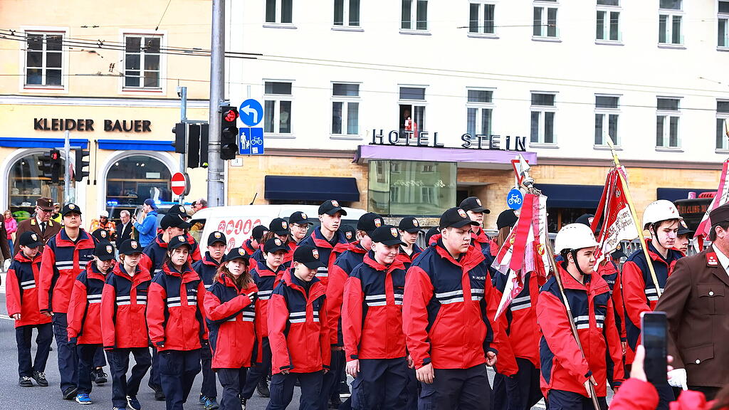 Florianifeier der Freiwilligen Feuerwehr der Stadt Salzburg 2025