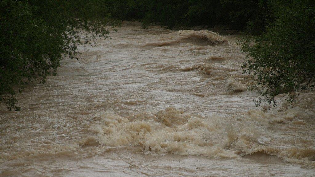 Hochwasser Mondsee/Attersee