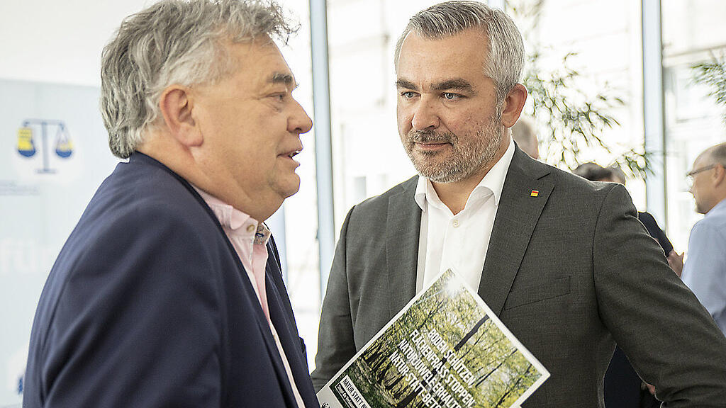 Kogler bei der Österreichischen Raumordnungskonferenz (ÖROK) in Wien