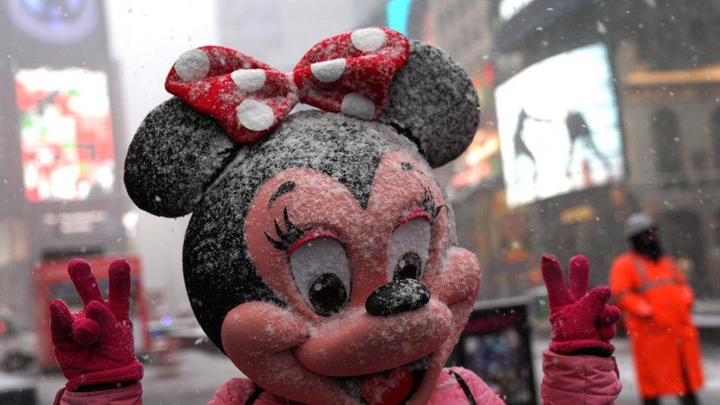 Schnee-Chaos in New York City