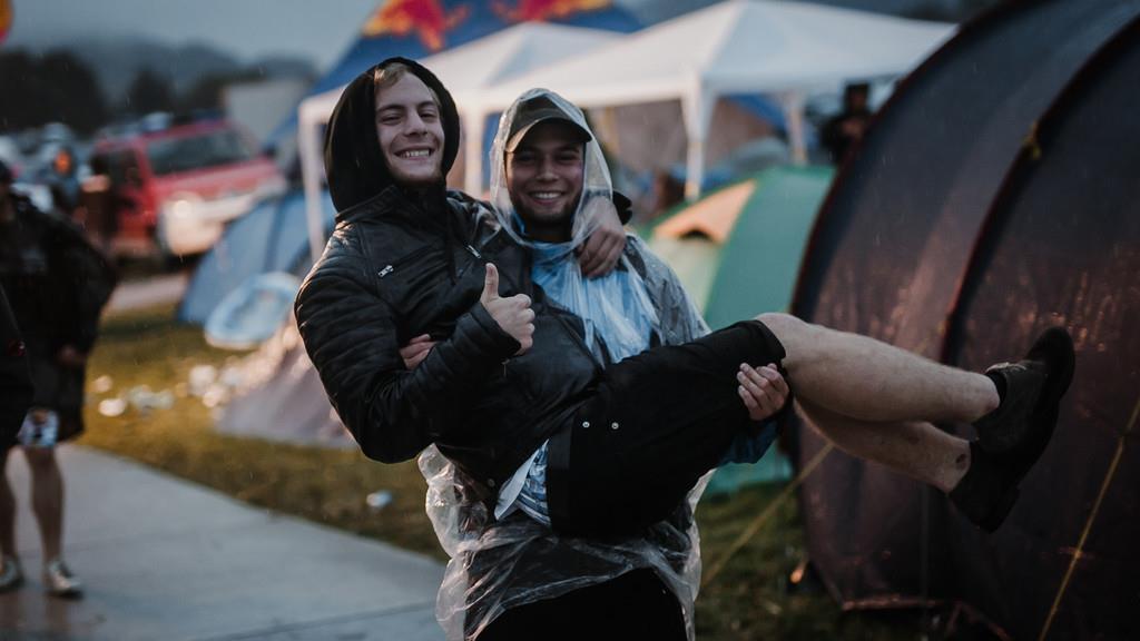 ELF 2018: Tag 2 - Camping