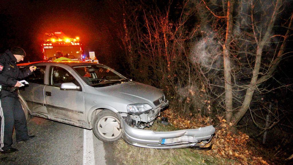 B156: Bilder der Unfallstelle
