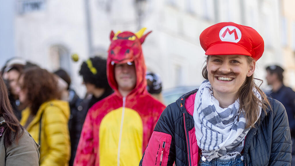 Hallein feiert Fasching