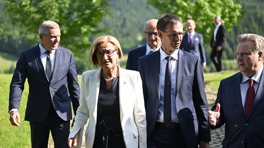 Landeshauptleutetreffen in Leogang: Freitag