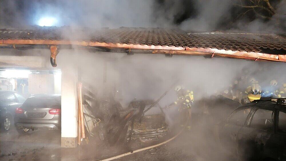 Garagenbrand, Bramberg,