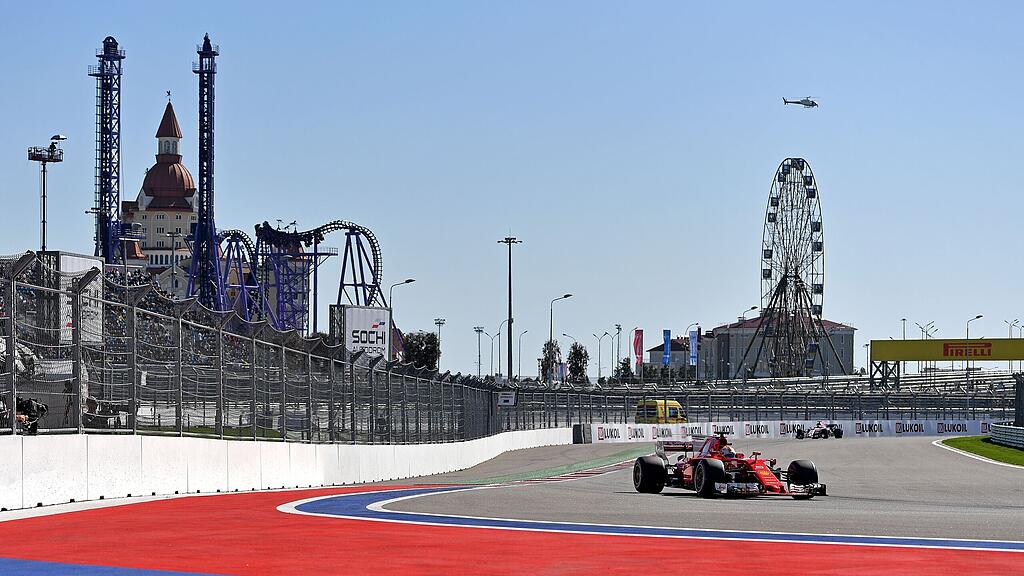 Vettel war im Qualifying in Sotschi nicht zu schlagen.