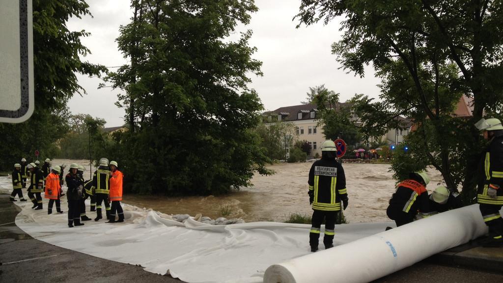 Kolbermoor: Dammbruch verhindert
