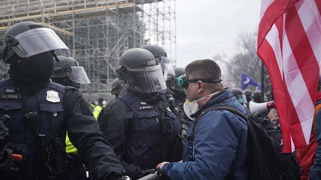 Washington, Sturm auf Kapitol, Trump-Anh\u00e4nger,