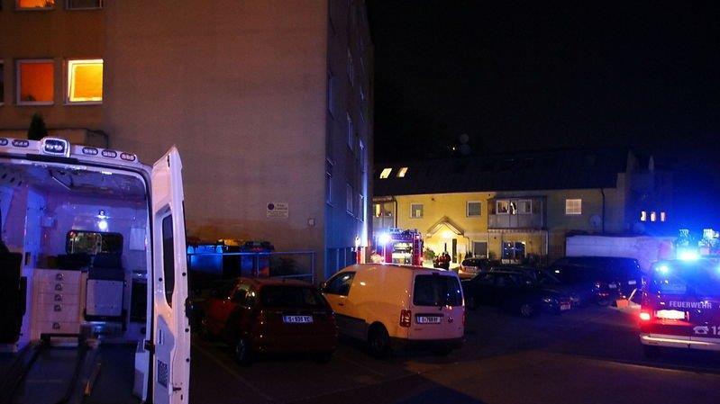 Verletzte bei Kellerbrand