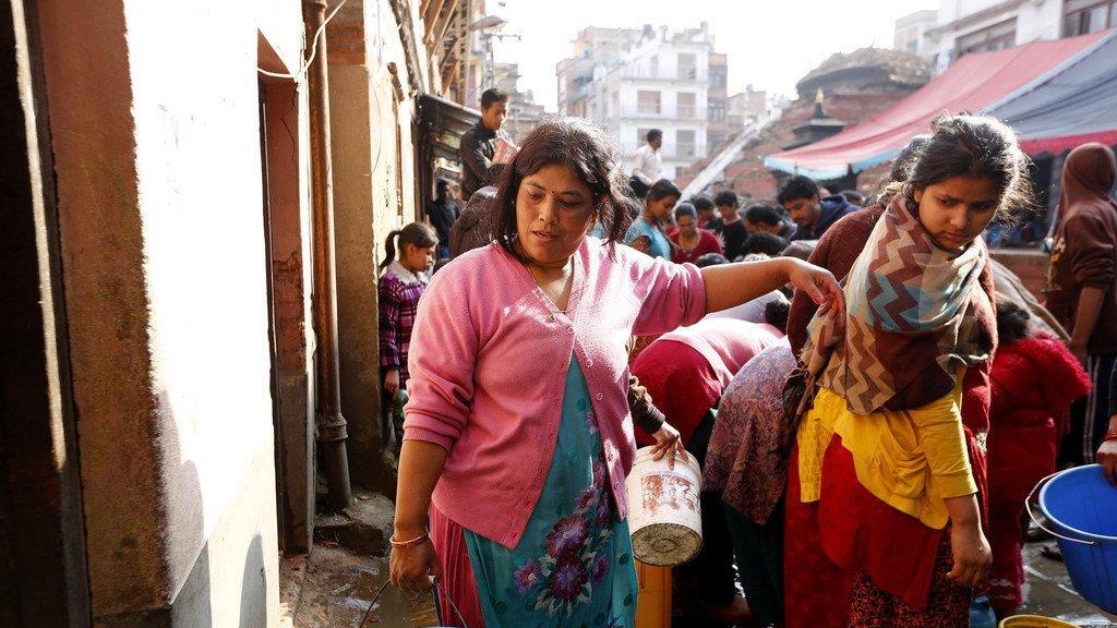 Hilfe nach Erdbeben in Nepal