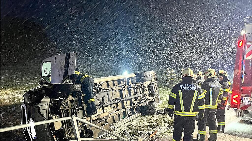 Schulbus Unfall Pöndorf