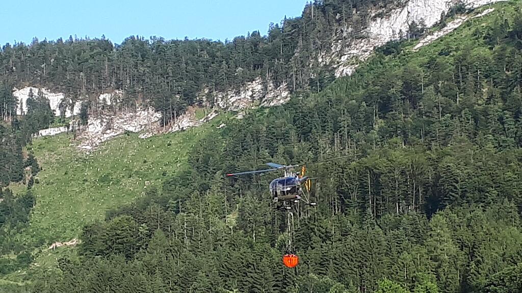 Strobl, Waldbrand