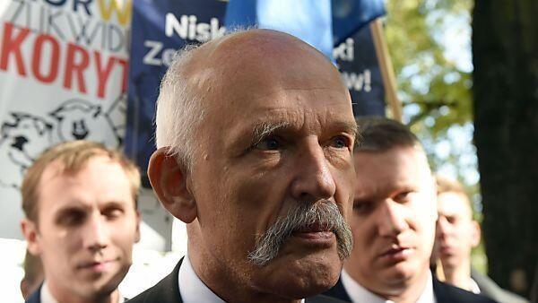 Polnischer Rechtsaußen Janusz Korwin-Mikke