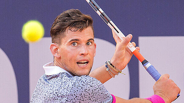 Thiem lag in beiden Sätzen vorn