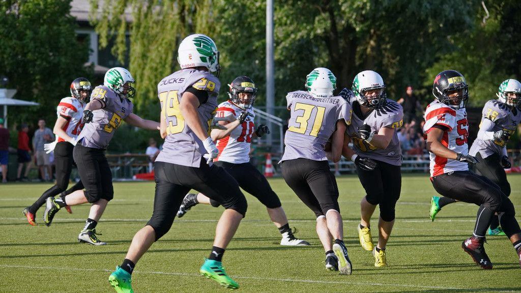 Salzburg Ducks vs. Schwaz Hammers 42:8