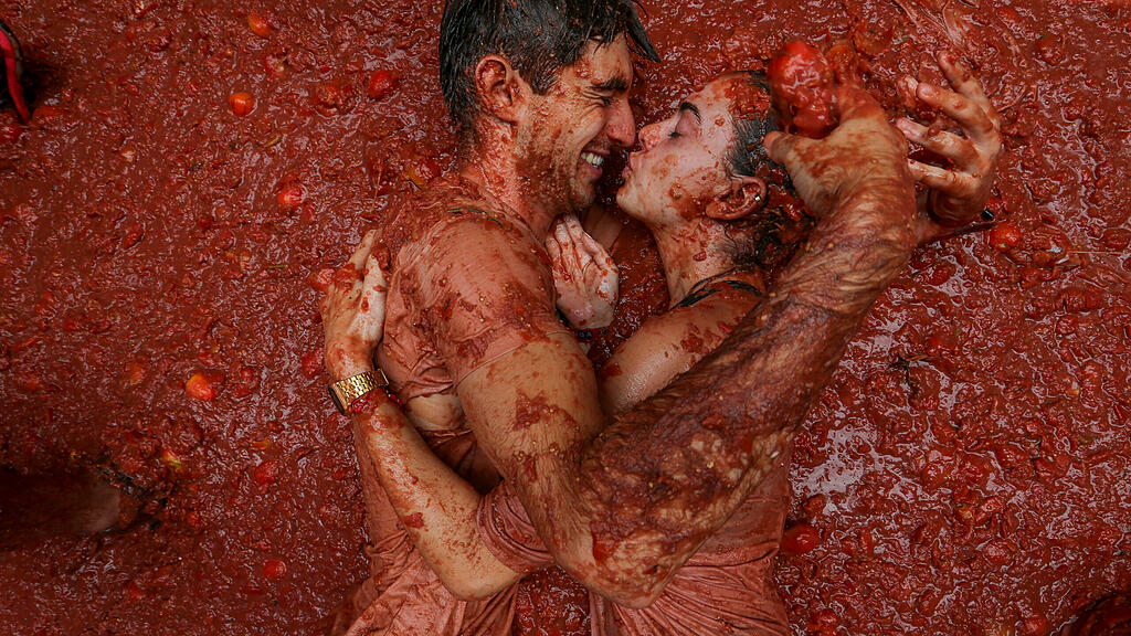 Tomatenschlacht in Valencia