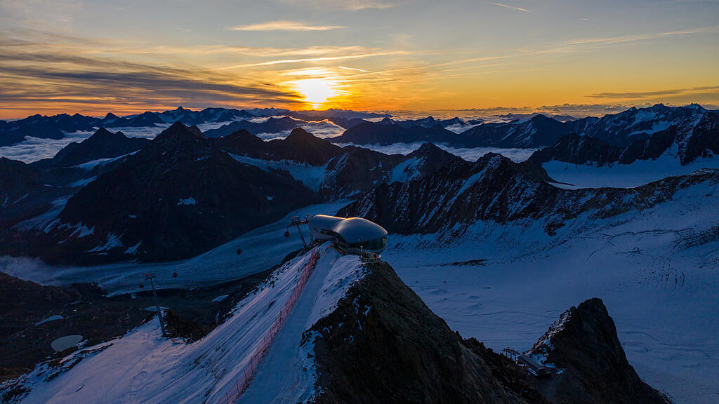 Der Zusammenschluss der Gletscher-Skigebiete in Tirol bleibt aus.