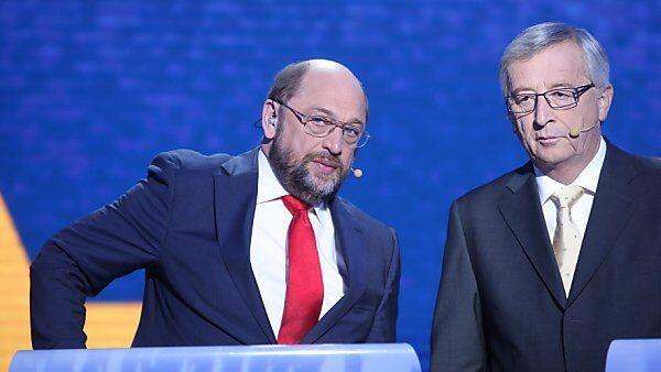 Martin Schulz und Jean-Claude Juncker
