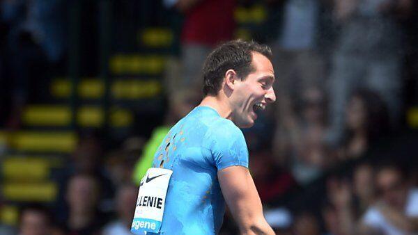 Stabhochspringer Renaud Lavillenie überflog 6,05 Meter
