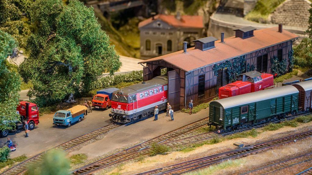 Traditionelle Modelleisenbahnausstellung in Salzburg-Parsch