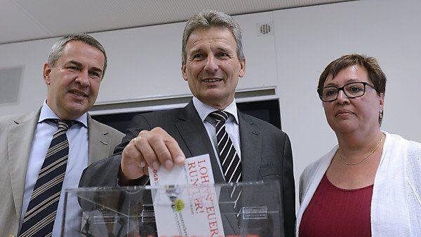 Erich Foglar hofft auf 500.000 Unterschriften