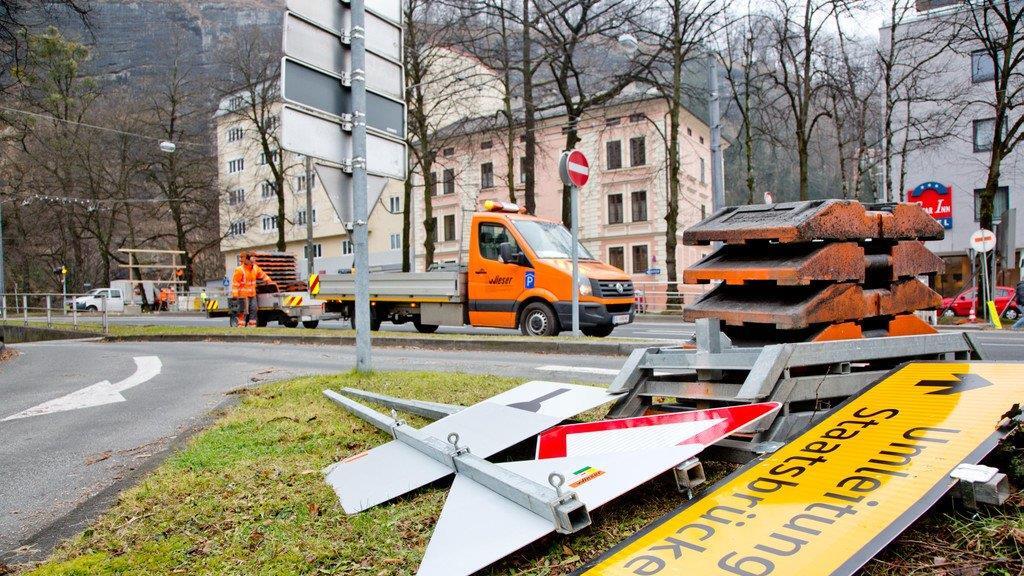 Neutor wird gesperrt: Vorbereitungen