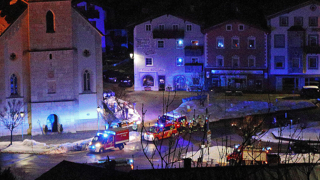 Brand in Marktschellenberg