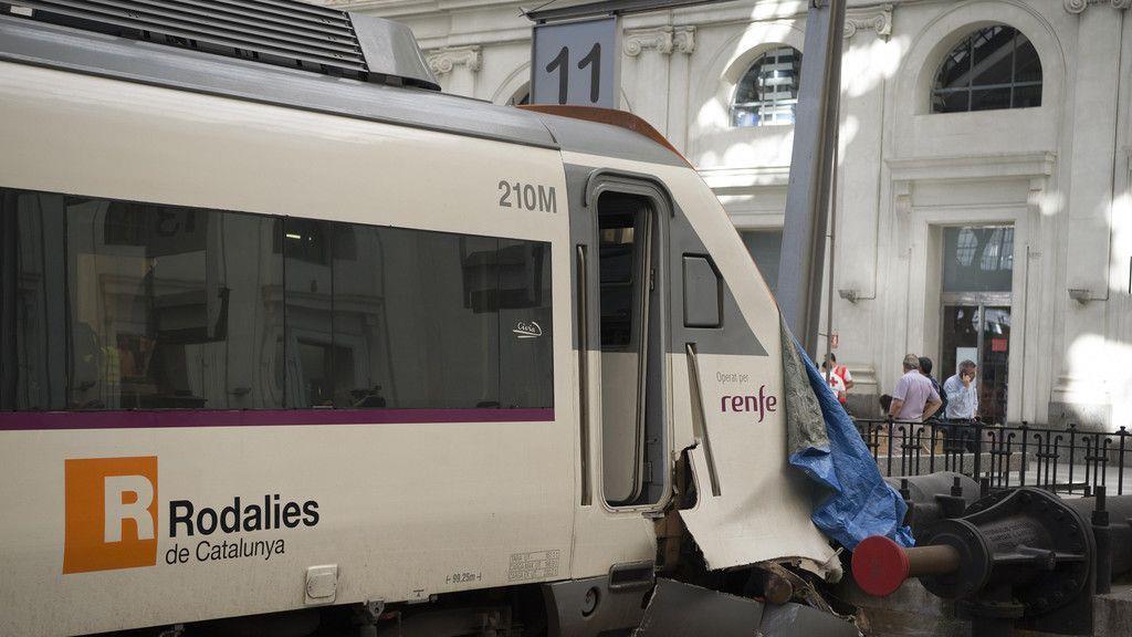 Verletzte bei Bahn-Unfall in Barcelona