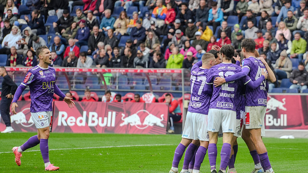 2. Liga: FC Liefering gegen Austria Salzburg