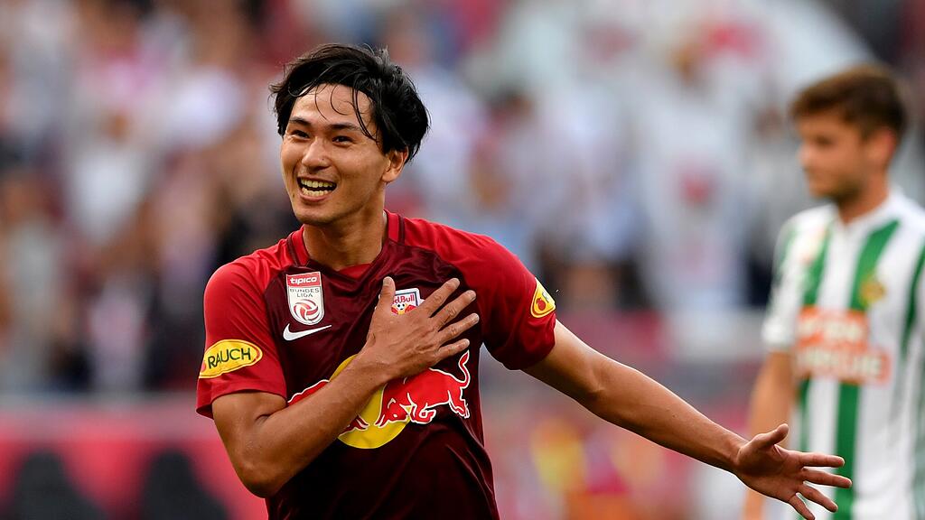 Takumi Minamino, Red Bull Salzburg