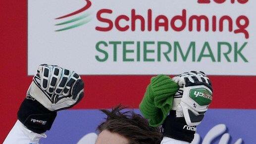 Slalom-Herren: Siegerehrung