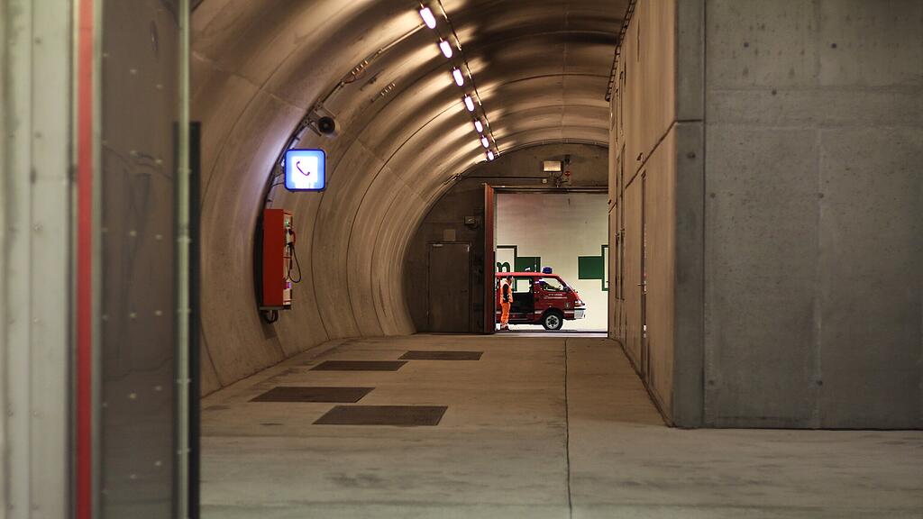 Übung Katschbergtunnel