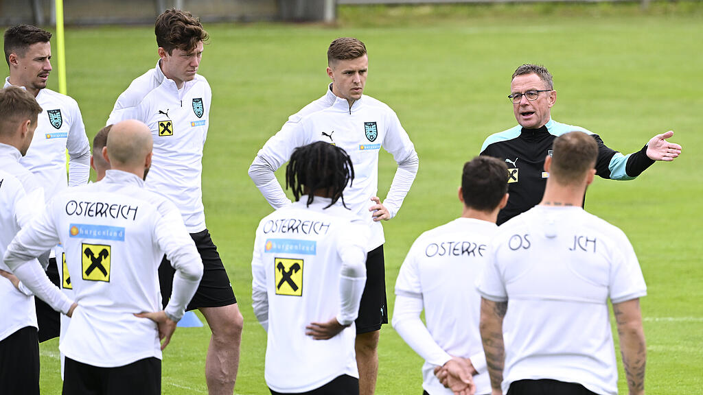 ÖFB, Training, Rangnick