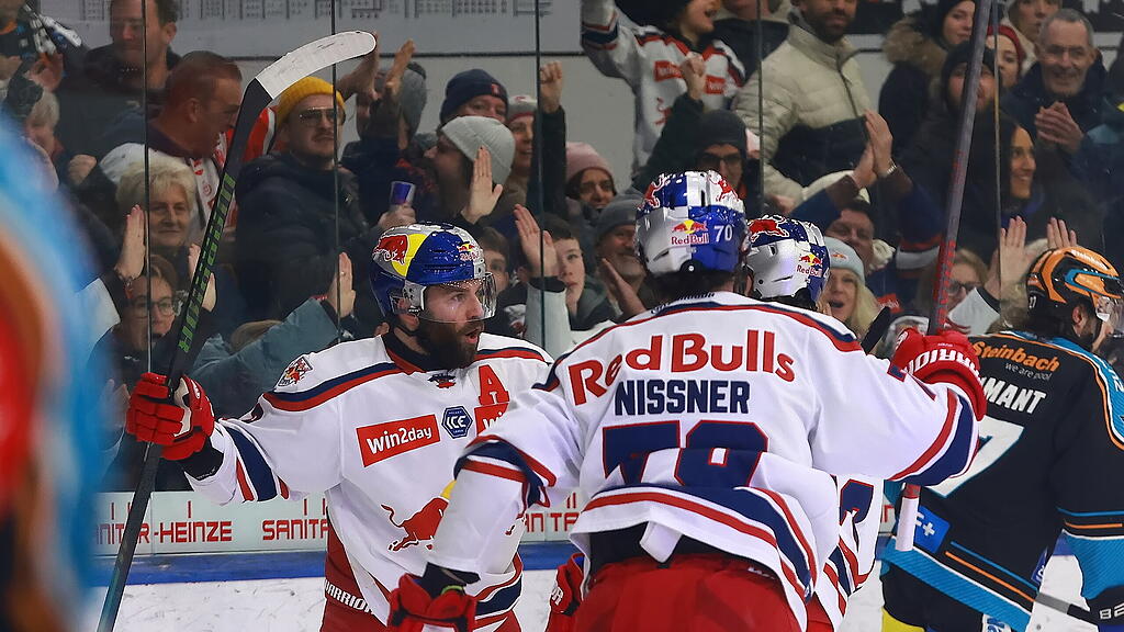 EC Red Bull Salzburg gegen Black Wings Linz