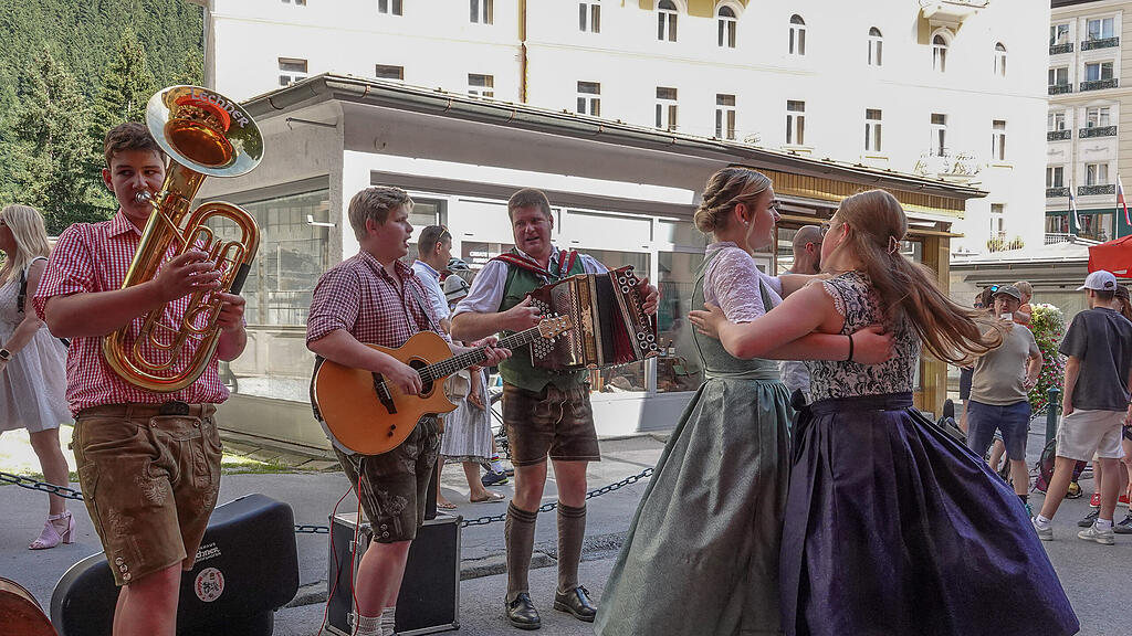 Straßenfest in Bad Gastein