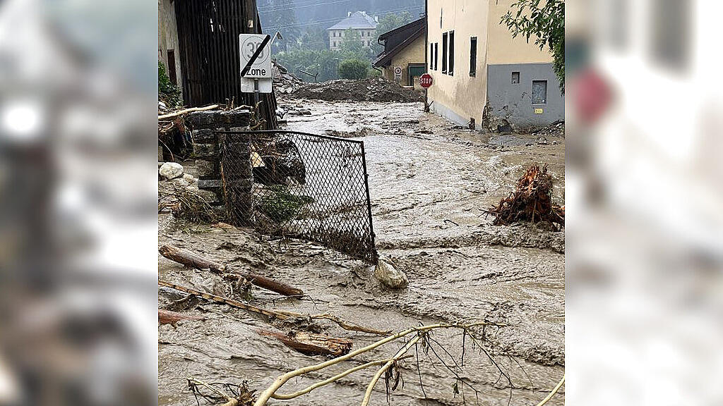 Unwetter in Kärnten
