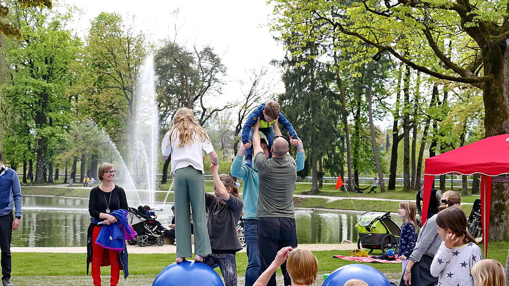 Volksgarten Eröffnung