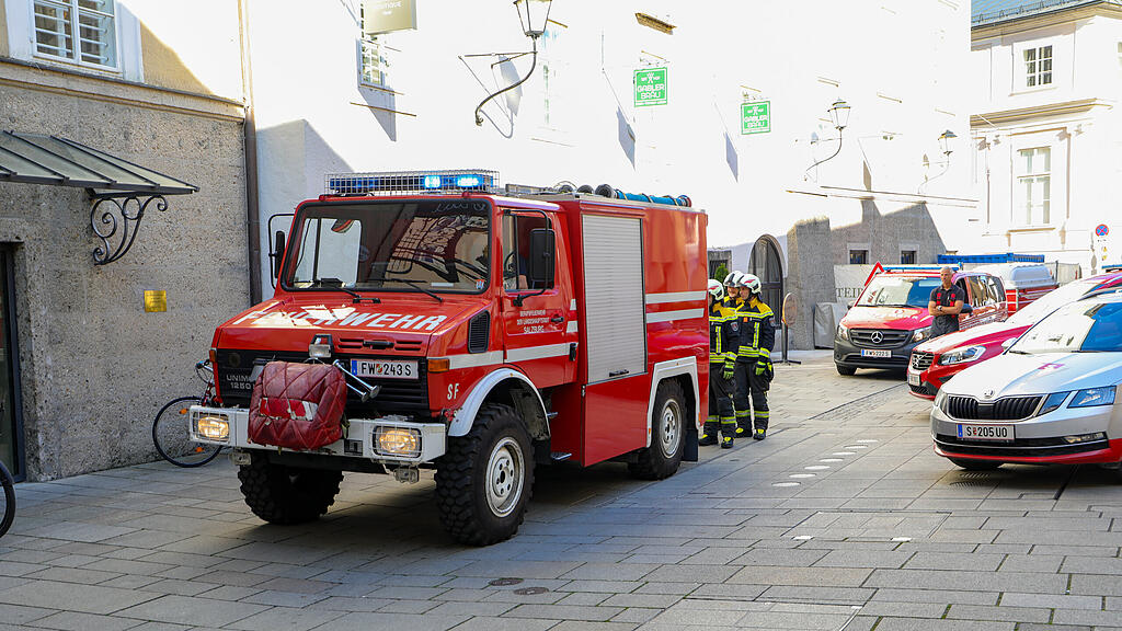 Übung Berufsfeuerwehr Kapuzinerberg