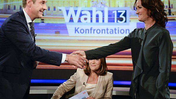Die Hände wurden nur vor dem Duell gereicht